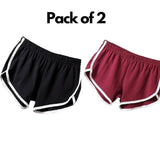 Women's Sports Shorts Pack of 2