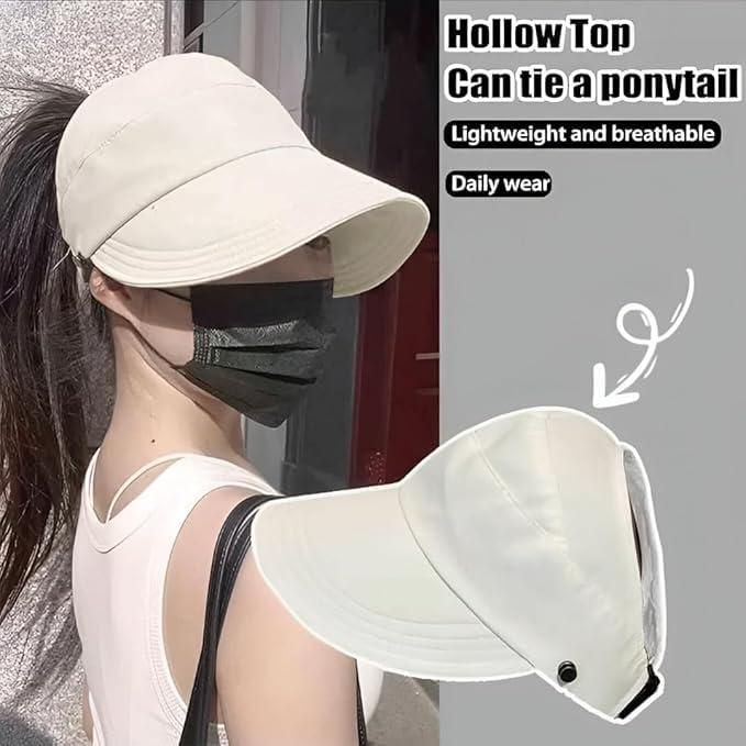 Women's Sun Visor Hat with UV protection