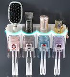 Wall Mounted Toothbrush Holder
