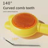Rabbit-Ear Style Grooming Comb For Pet