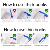 3pcs Silicone Automatic Bookmark