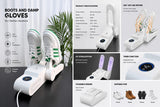 Electric Shoe Dryer with UV Sterilization